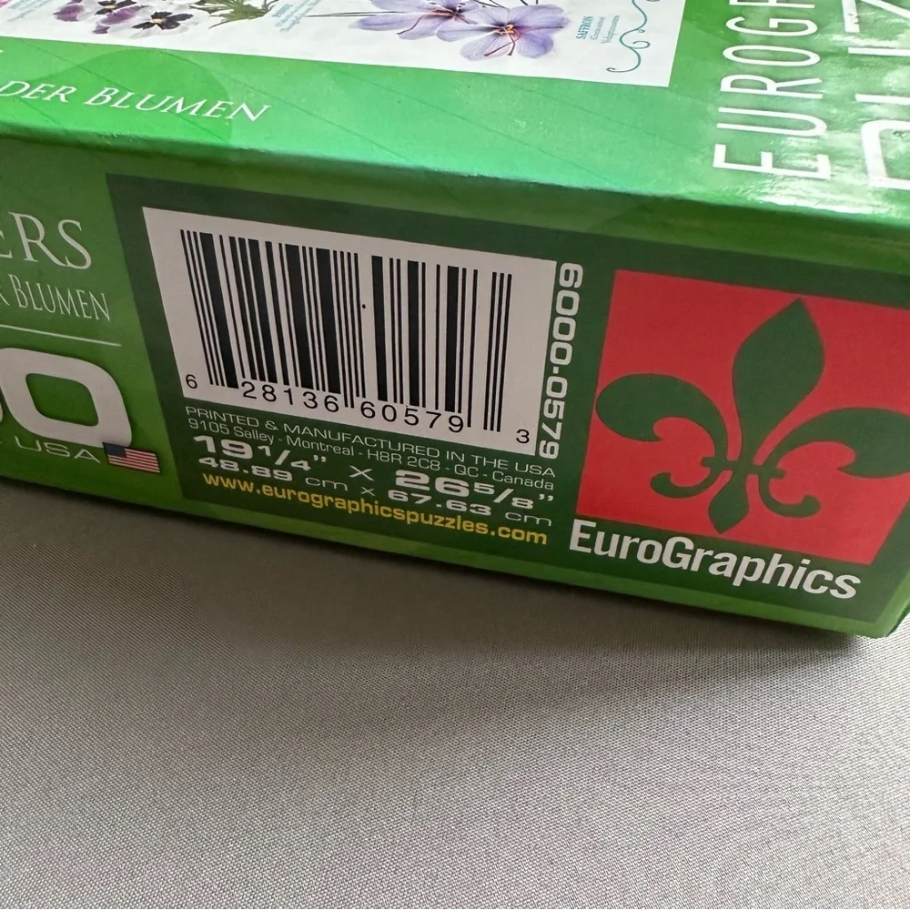 EUROGRAPHICS 1000pc The Language of Flowers Puzzle